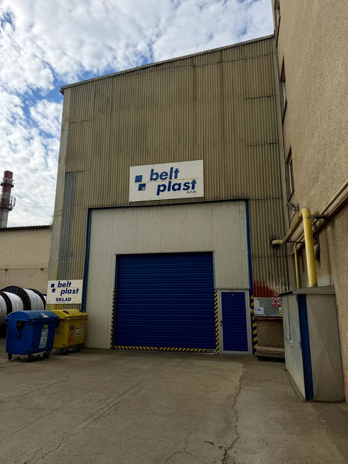 Areál BELT PLAST — hala se skladem, Hájecká 12, Brno
